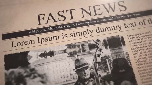 Videohive Fast News Promo 32519526