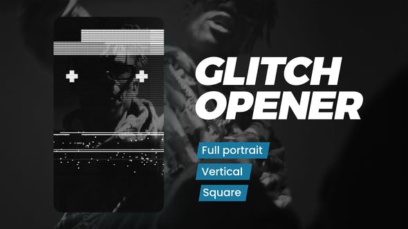 Videohive Instagram Glitch Opener 32604130