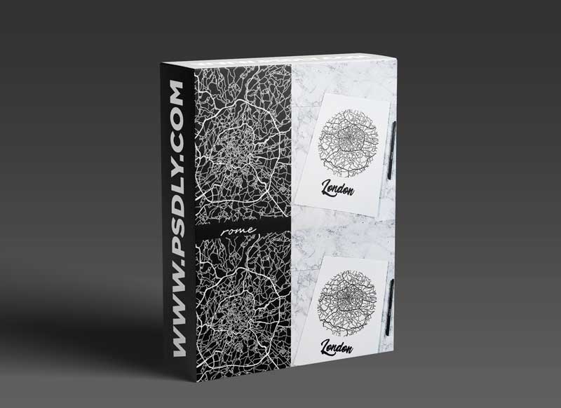 Minimalist Maps: Illustrate a Detailed City Map