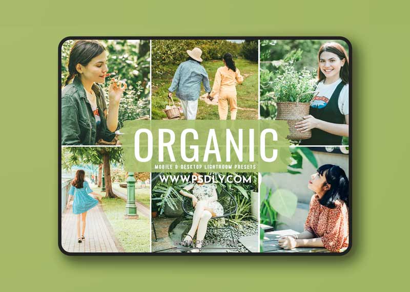 Organic Mobile & Desktop Lightroom Presets