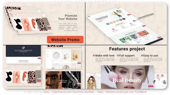 Videohive Original Website Promo Z14 32695523