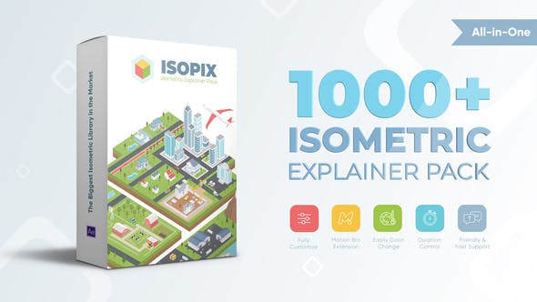 Videohive Isopix Isometric Explainer Pack 31944698 V1.0
