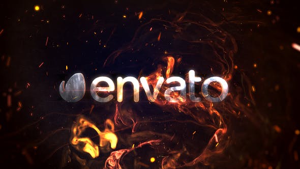 Videohive Impact Fire Flame Titles 23651817
