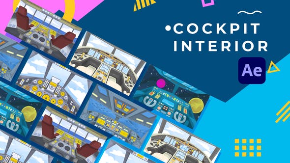 Videohive Cockpit Interior Animation After Effects 32524568
