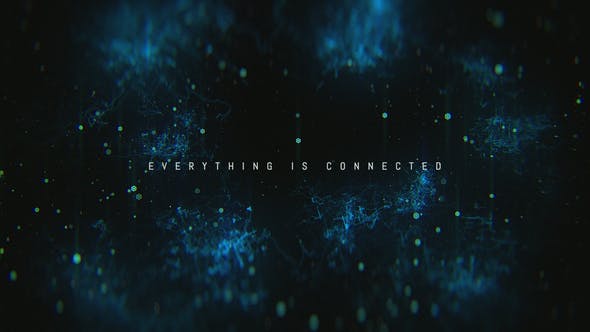 Videohive Everything is Connected Titles 9638756