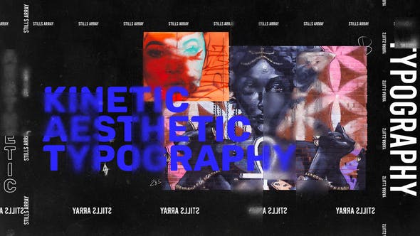 Videohive Art of The Title Kinetic Aesthetic Typography 25569645
