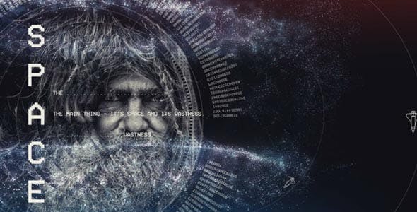 Videohive Space Parallax Slides 18184128