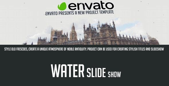 Videohive Water Slideshow 16296892