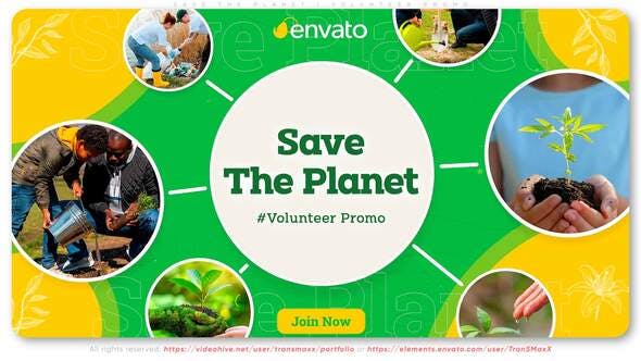 Videohive Save The Planet Volunteer Promo 32695246