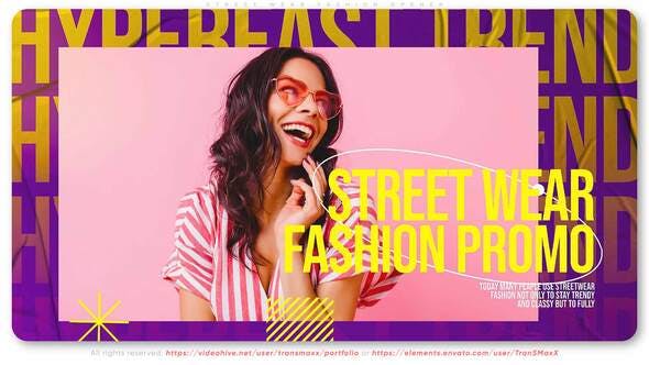 Videohive Street Wear Fashion Opener 32849426