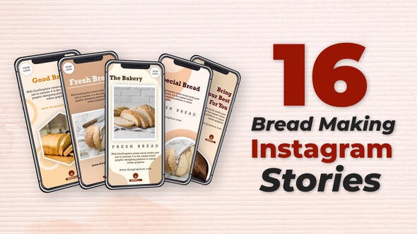 Videohive Bread Making Instagram Stories 32404096