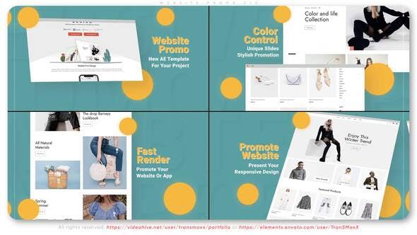 Videohive Website Promo Z10 32545936