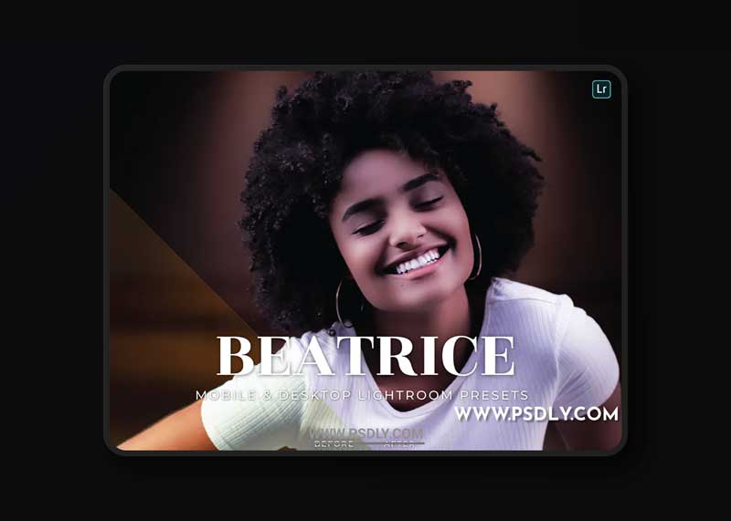 Beatrice Mobile and Desktop Lightroom Presets