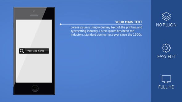 Videohive App Presentation Simple Version 12107632