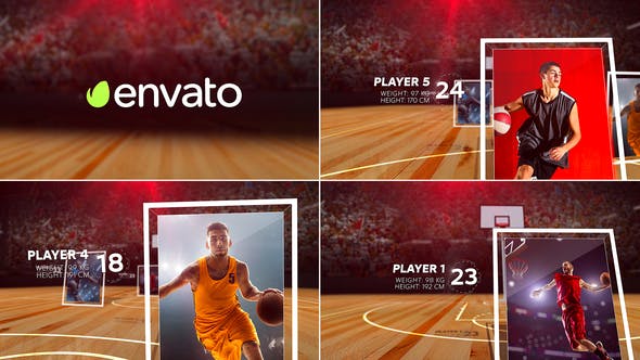 Videohive Basketball Player 25794481