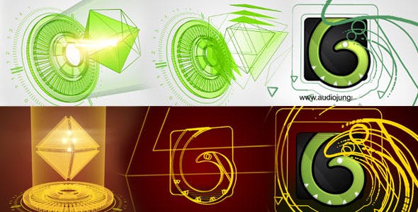 Videohive Hedra Hologram Reveal Logo 7913154