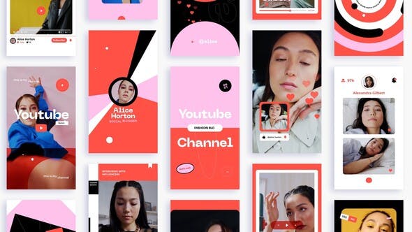 Videohive YouTube Promo Stories 33094069