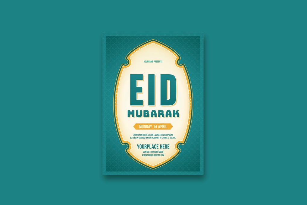 Eid Mubarak Flyer
