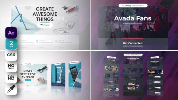 Videohive Website Promo 21313960