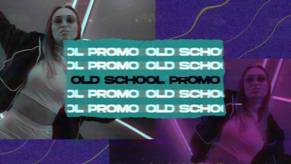 Videohive Old School Promo 33042810