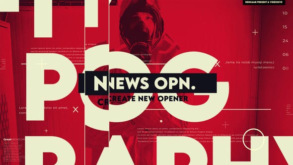 Videohive Style News Opener 31894000