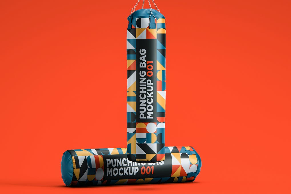 Punching Bag Mockup 001