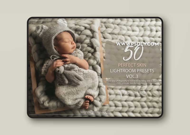 50 Perfect Skin Lightroom Presets - Vol. 3