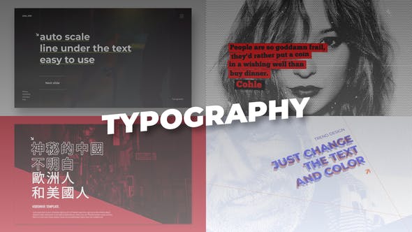 Videohive Typography 22375307