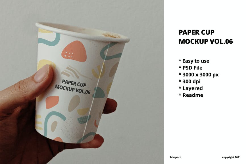 Paper Cup Mockup Vol.06