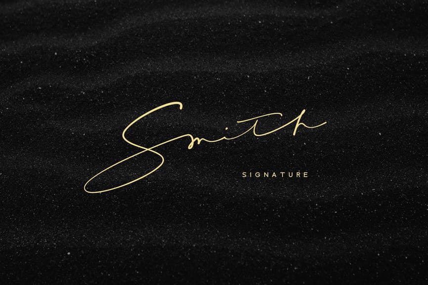 Smith Signature - Modern Feminine Font