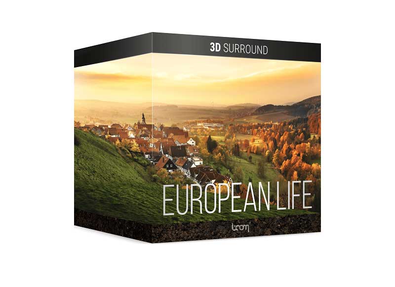 Boom Library European Life 3D Surround Edition WAV