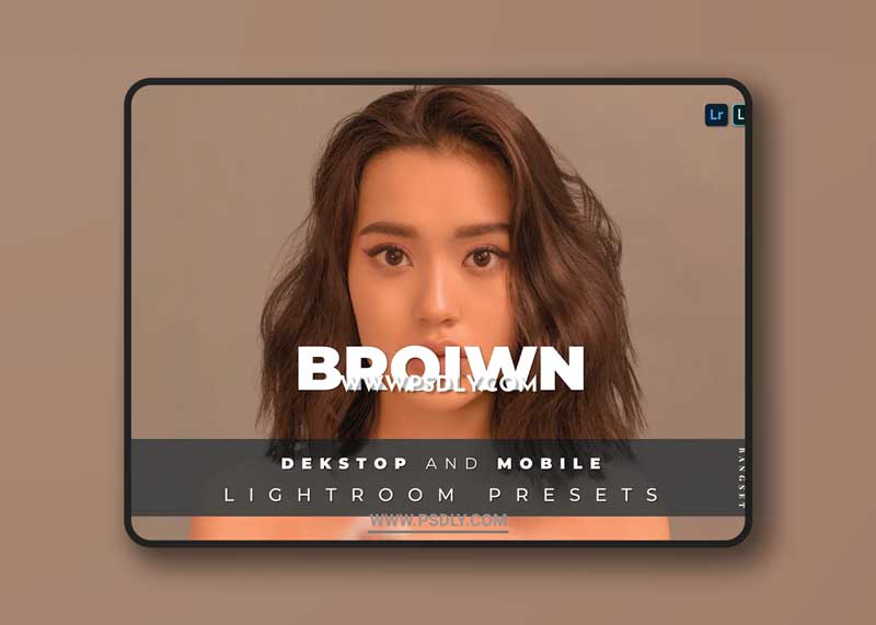 Broiwn Desktop and Mobile Lightroom Preset