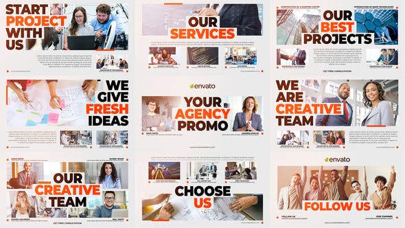 Videohive Business Agency Promo - Creative Team 32967846