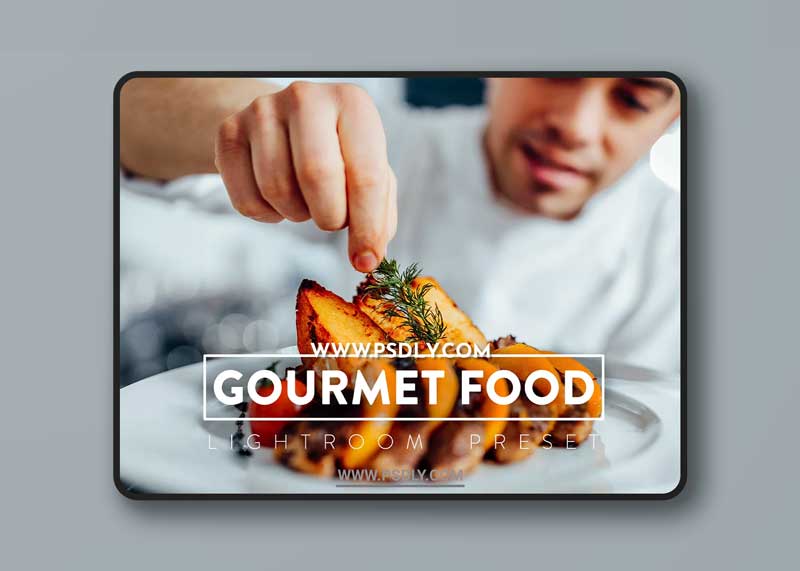 CreativeMarket - 10 Gourmet Food Lightroom Preset 6273685