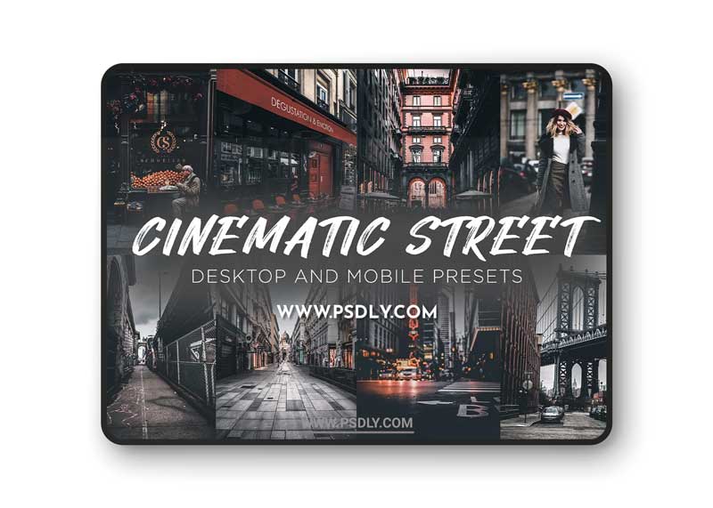 CreativeMarket - 6 Cinematic Street Lightroom Presets 6276839