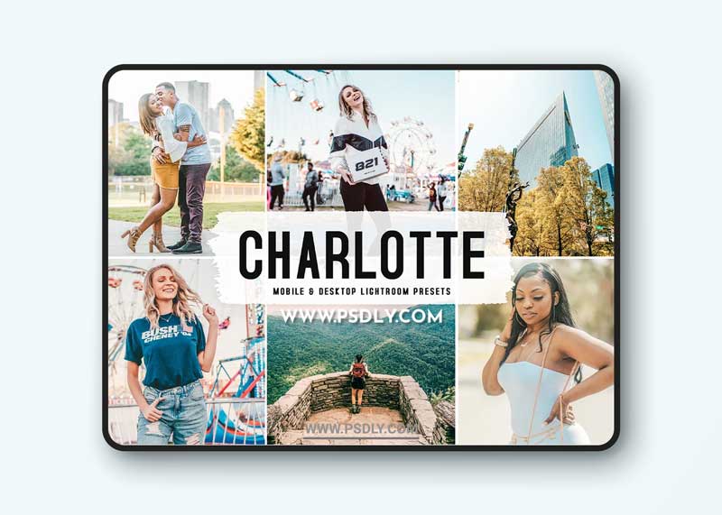 CreativeMarket - Charlotte Pro Lightroom Presets 6280094