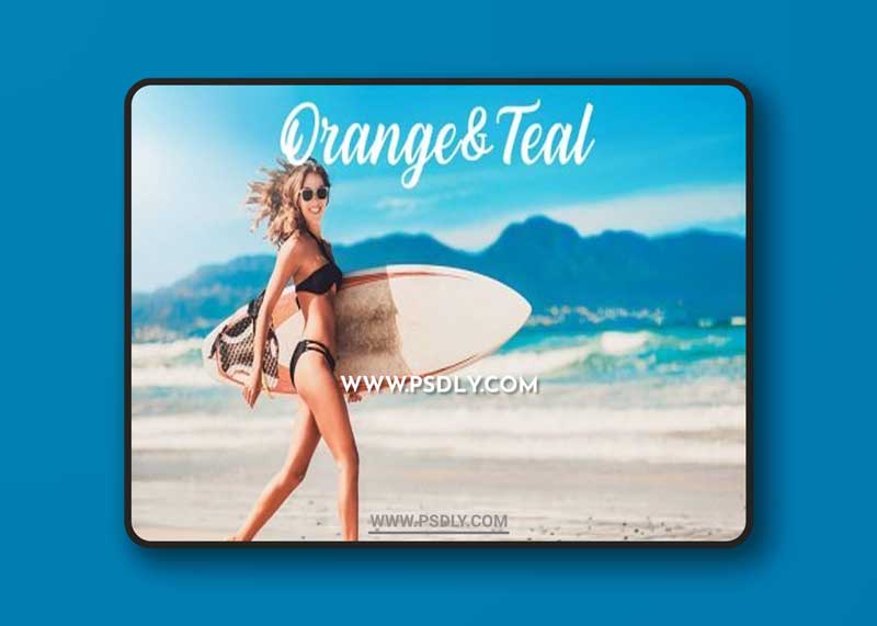 CreativeMarket - Lightroom Presets - Orange&Teal 4821066