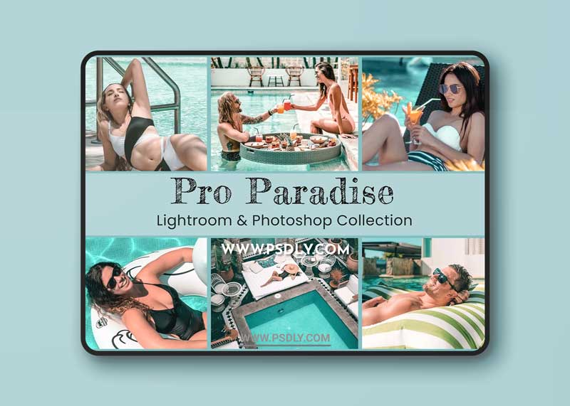 CreativeMarket - Paradise Lightroom Preset Photoshop 6333398