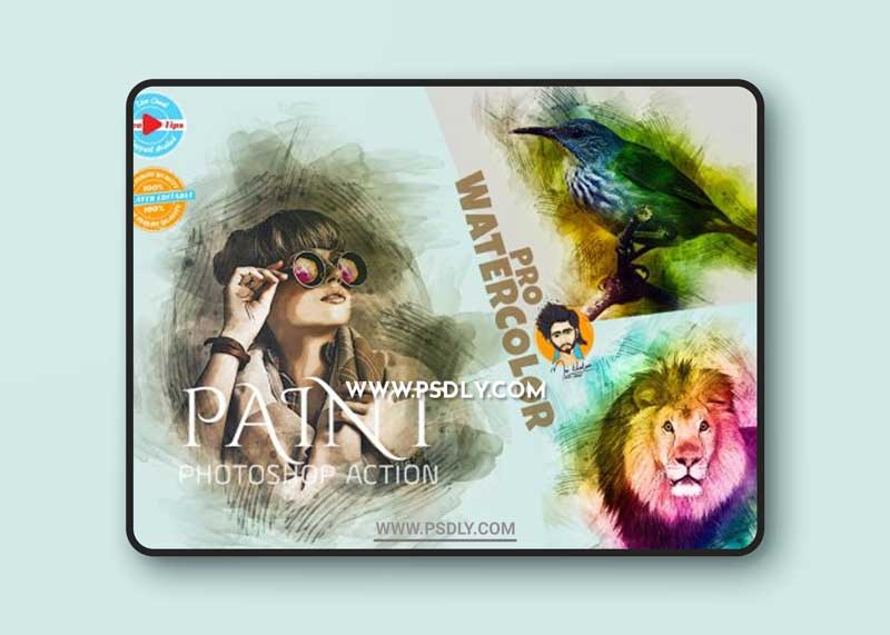 CreativeMarket - Pro Watercolor Paint 6190657