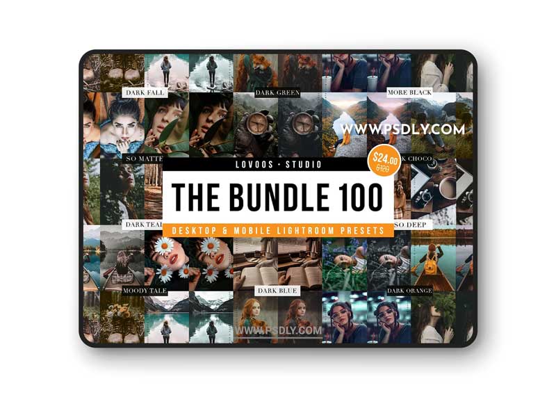 CreativeMarket - THE BUNDLE 100 - Lightroom Presets 6133635