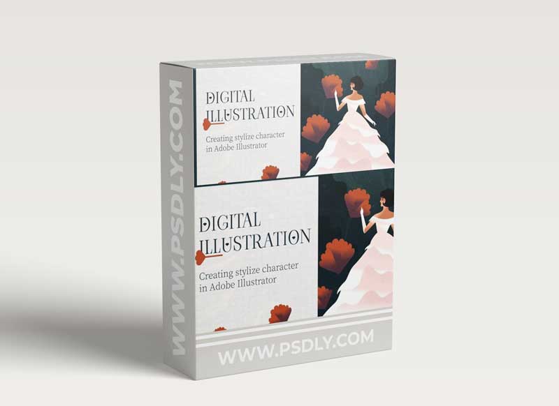 DIGITAL ILLUSTRATION: Creating a stylized character in Adobe Illustrator