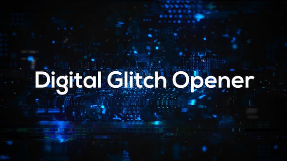 Videohive Glitch Technology Opener 33268818