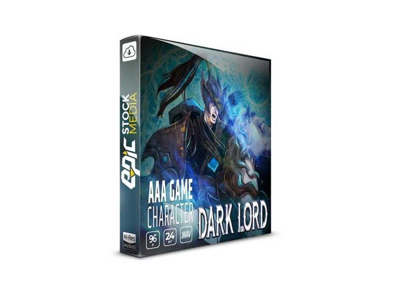 Epic Stock Media AAA Game Character Dark Lord WAV