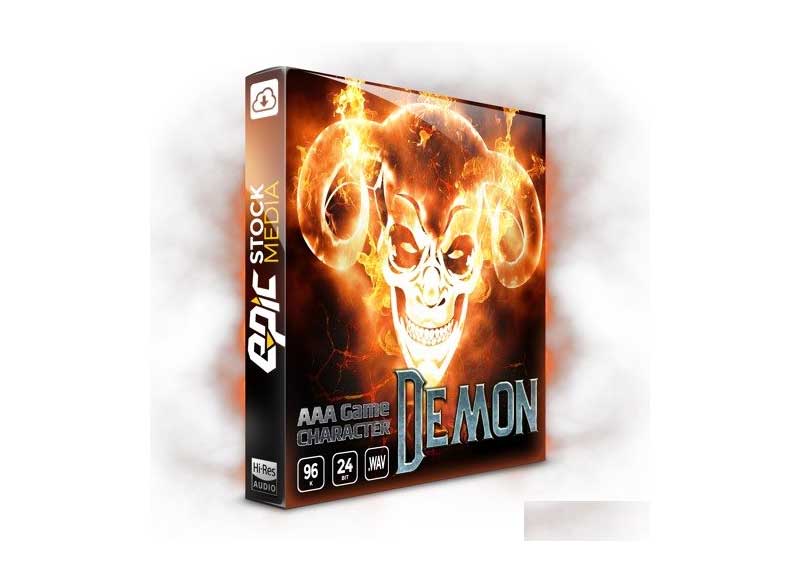 Epic Stock Media AAA Game Character Demon WAV