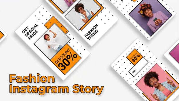 Videohive Fashion Instagram Story After Effect Template 33040765