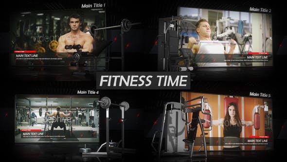 Videohive Fitness Time 23368228