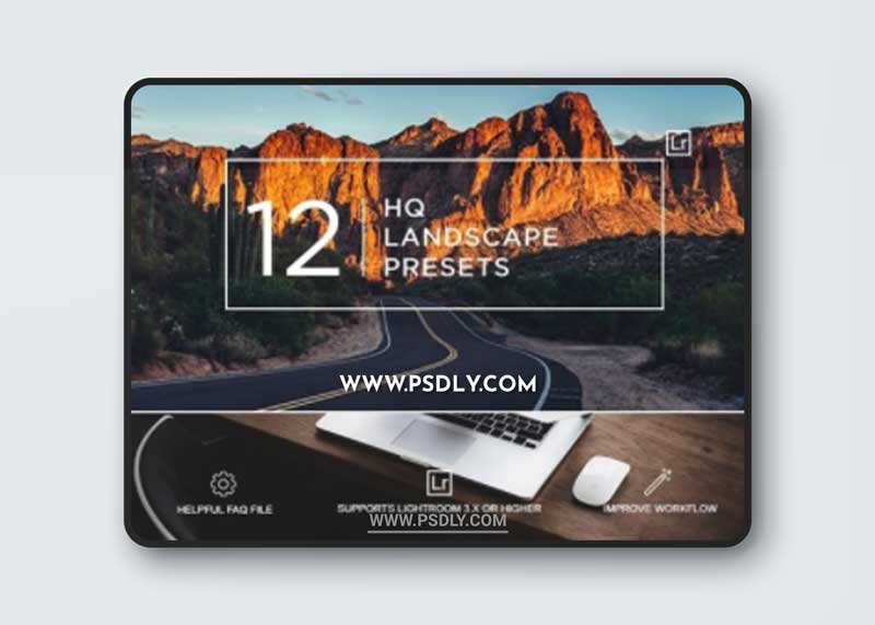 GraphicRiver - 12 HQ Landscape Lightroom Presets 23659848