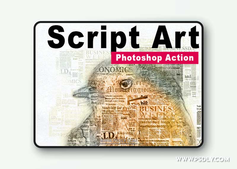 GraphicRiver - Amazing Script Art Photoshop Action Vol 2 24419871