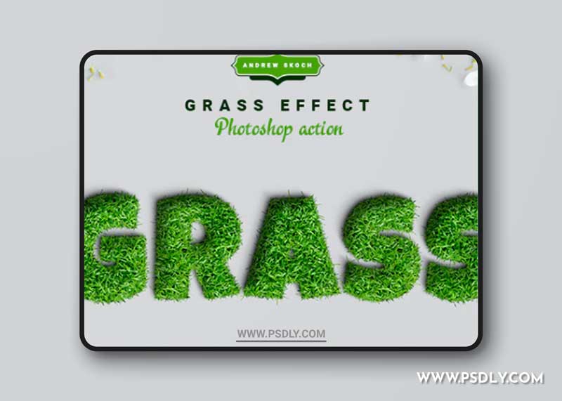 GraphicRiver - Grass Photoshop Action 24141986