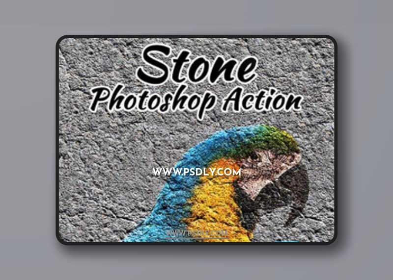 GraphicRiver - Stone Photoshop Action 32010014